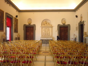 Sala della Protomoteca Palazzo del Campidoglio in Roma